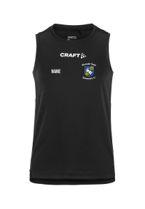 Tanktop Kinder | CRAFT Rush 2.0 | schwarz | Feuerwehr Verein Kannawurf e.V.