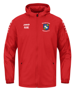 Allwetterjacke Kinder/Erwachsene | JAKO Team 2.0 | rot | Feuerwehr Verein Kannawurf e.V.
