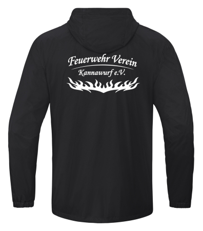 Allwetterjacke Kinder/Erwachsene | JAKO Team 2.0 | schwarz | Feuerwehr Verein Kannawurf e.V.