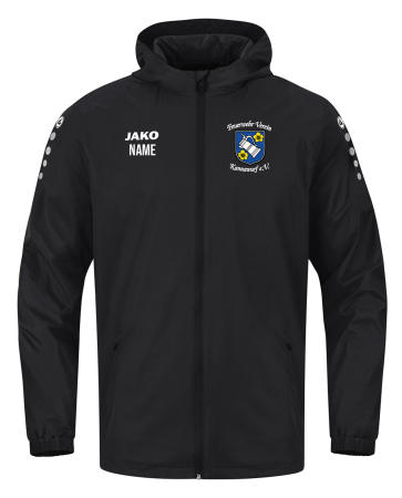 Allwetterjacke Kinder/Erwachsene | JAKO Team 2.0 | schwarz | Feuerwehr Verein Kannawurf e.V.