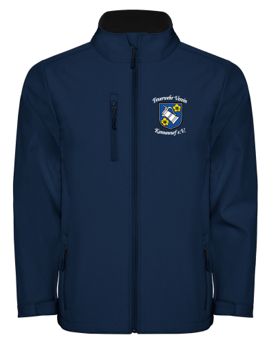 Softshelljacke für Herren | ROLY navy | Feuerwehr Verein Kannawurf e.V.