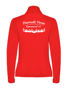 Softshelljacke Damen | Roly Nebraska | rot | Feuerwehr Verein Kannawurf e.V.