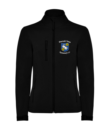 Softshelljacke Damen | Roly Nebraska | schwarz | Feuerwehr Verein Kannawurf e.V.