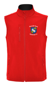 Softshellweste für Herren | ROLY rot | Feuerwehr Verein Kannawurf e.V.