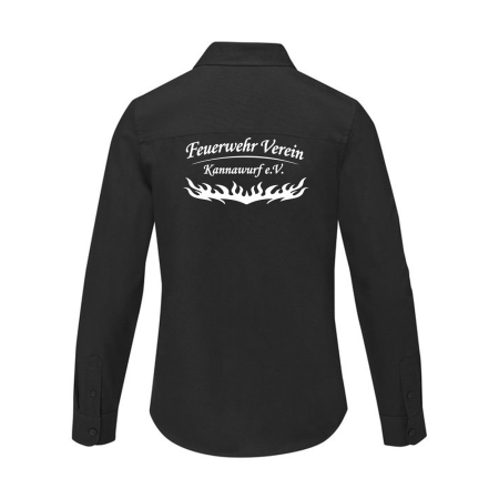 Bluse | langarm | Damen | schwarz | Feuerwehr Verein Kannawurf e.V.