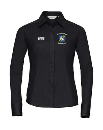 Bluse | langarm | Damen | schwarz | Feuerwehr Verein Kannawurf e.V.