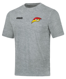 T-Shirt | Kinder/Damen/Herren | JAKO Base | hellgrau meliert | Woodpeckers e.V.