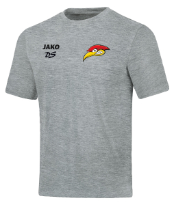 T-Shirt | Kinder/Damen/Herren | JAKO Base | hellgrau meliert | Woodpeckers e.V. | Cheers
