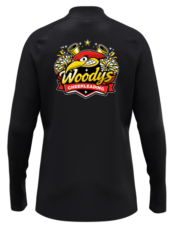 ZipTop Light Flow | JAKO | Kinder/Herren | schwarz | Woodpeckers e.V. | Cheers