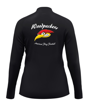 ZipTop Light Flow | JAKO | Damen | schwarz | Woodpeckers e.V.