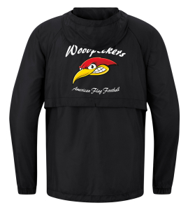 Lightweightjacke Flow | JAKO | Kinder/Herren | schwarz | Woodpeckers e.V.