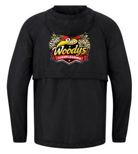 Lightweightjacke Flow | JAKO | Kinder/Herren | schwarz | Woodpeckers e.V. | Cheers