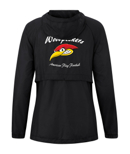 Lightweightjacke Flow | JAKO | Damen | schwarz | Woodpeckers e.V.