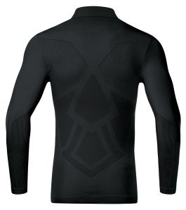 Longsleeve Turtleneck Kinder/unisex | JAKO Comfort 2.0 | schwarz | Woodpeckers e.V. | Cheers