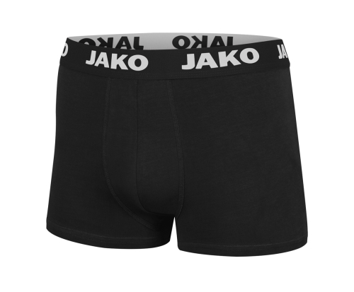 Boxershort Basic 2er Pack unisex | JAKO | schwarz | Woodpeckers e.V.