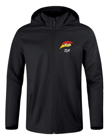 Allwetterjacke unisex | JAKO Allround | schwarz | Woodpeckers e.V.
