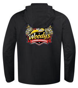 Allwetterjacke unisex | JAKO Allround | schwarz | Woodpeckers e.V. | Cheers