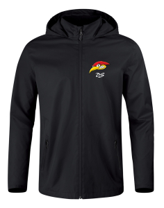 Allwetterjacke unisex | JAKO Allround | schwarz | Woodpeckers e.V. | Cheers