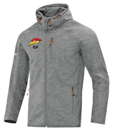 Softshelljacke Light | Herren/Damen | JAKO | grau | Woodpeckers e.V.