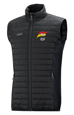 Steppweste Damen/Herren | JAKO Premium | schwarz | Woodpeckers e.V.