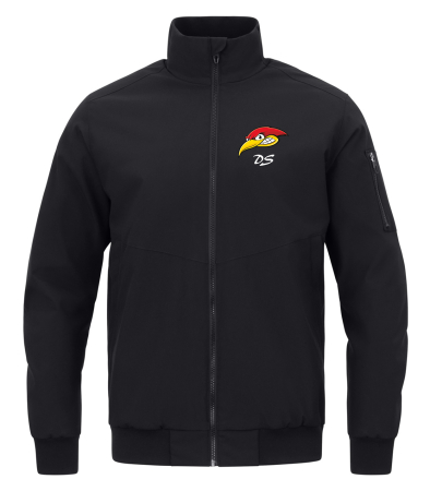 Bomberjacke | unisex | JAKO | schwarz | Woodpeckers e.V. | Cheers