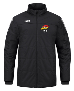 Coachjacke für Kinder/Herren | JAKO Team | schwarz | Woodpeckers e.V.