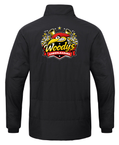 Coachjacke für Kinder/Herren | JAKO Team | schwarz | Woodpeckers e.V. | Cheers