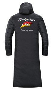 Bankmantel unisex | JAKO Team  | schwarz | Woodpeckers e.V.
