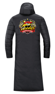 Bankmantel unisex | JAKO Team  | schwarz | Woodpeckers e.V. | Cheers