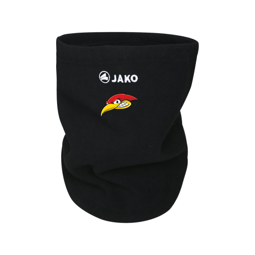 Neckwarmer Fleece Unisex | schwarz | Woodpeckers e.V.