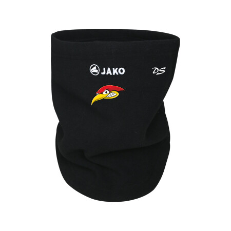 Neckwarmer Fleece Unisex | schwarz | Woodpeckers e.V.