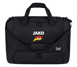 Sporttasche mit Bodenfach One | JAKO | schwarz | Woodpeckers e.V.