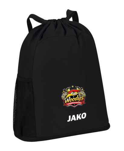 Multibag mit Bodenfach | JAKO One | schwarz | Woodpeckers e.V. | Cheers