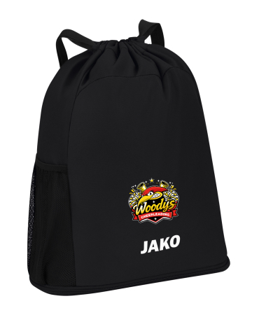 Multibag mit Bodenfach | JAKO One | schwarz | Woodpeckers e.V. | Cheers