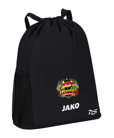 Multibag mit Bodenfach | JAKO One | schwarz | Woodpeckers e.V. | Cheers