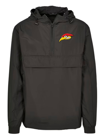 Basic Pull Over Jacket | Herren | schwarz | Woodpeckers e.V.