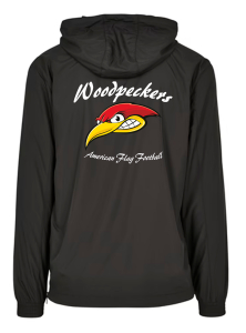 Basic Pull Over Jacket | Herren | schwarz | Woodpeckers e.V.