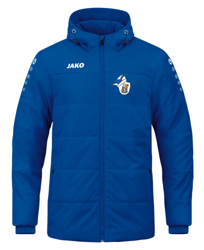 Coachjacke Team mit Kapuze | Kinder/Herren | JAKO | royal | Heiligenstädter Carnevalsverein e.V.