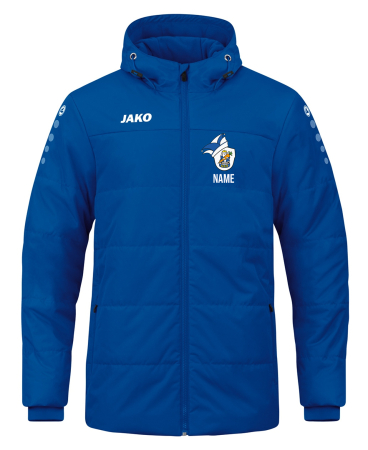 Coachjacke Team mit Kapuze | Kinder/Herren | JAKO | royal | Heiligenstädter Carnevalsverein e.V.