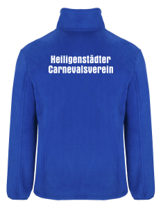 Fleecejacke | Herren | royal blau | Heiligenstädter Carnevalsverein e.V.