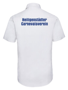 Hemd | kurzarm | Herren | weiss | Heiligenstädter Carnevalsverein e.V.