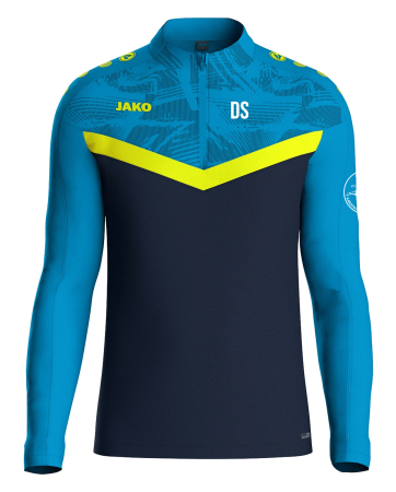 ZipTop für Kinder/unisex | JAKO Iconic | marine/JAKO blau/neon gelb | Nippon Gotha