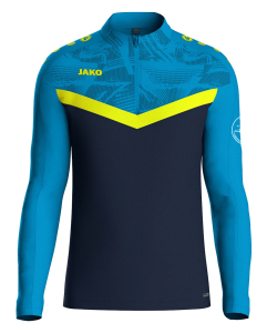 ZipTop für Kinder/unisex | JAKO Iconic | marine/JAKO blau/neon gelb | Nippon Gotha