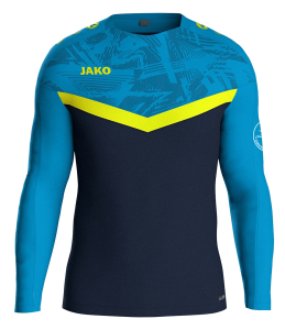Sweatshirt  für Kinder/unisex | JAKO Iconic | marine/JAKO blau/neon gelb | Nippon Gotha