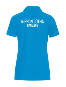 Polo | Kinder/unisex/Damen | JAKO Base | JAKO blau | Nippon Gotha