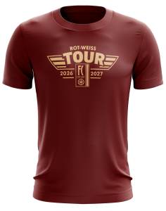 T-Shirt | Tourshirt 26/27 | weinrot | Erfurt