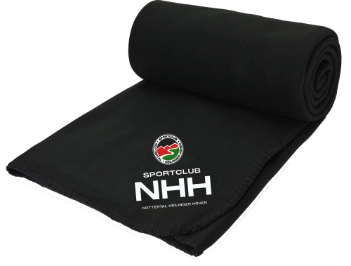 Aufwärmdecke | Fleece | schwarz | SC Nottertal Heilinger Höhen e.V.