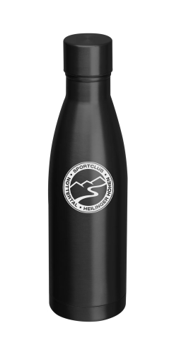 Edelstahlflasche | matt schwarz | 500ml | SC Nottertal Heilinger Höhen e.V.