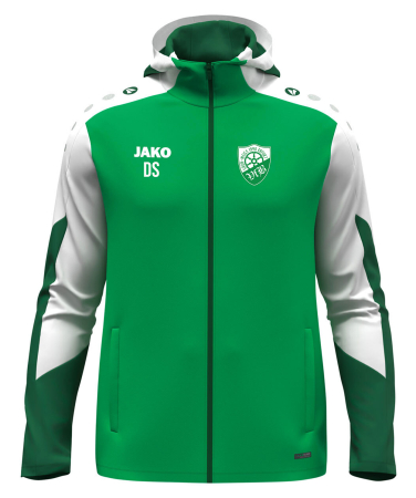 Kapuzenjacke | JAKO Dynamic | Kinder/Herren | grün/weiss/dunkelgrün | VfB Grün-Weiß 1990 Erfurt