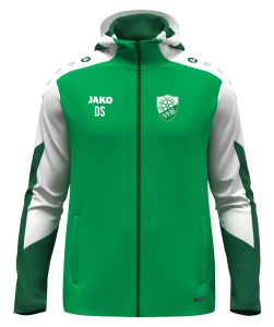 Kapuzenjacke | JAKO Dynamic | Kinder/Herren | grün/weiss/dunkelgrün | VfB Grün-Weiß 1990 Erfurt
